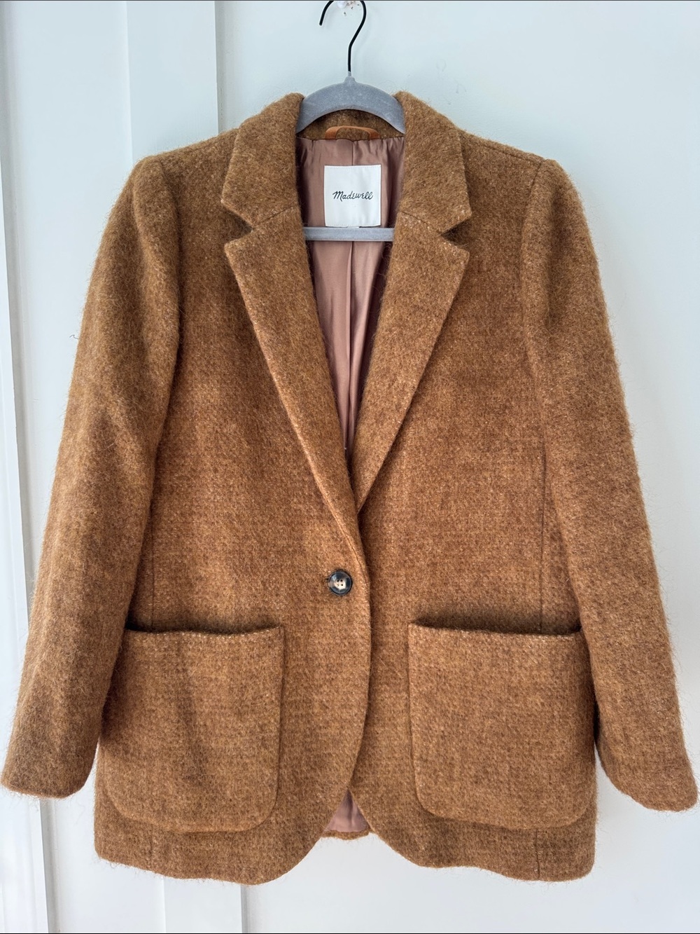 Madewell Larsen Bouclé Blazer Size M - Picture 4 of 13